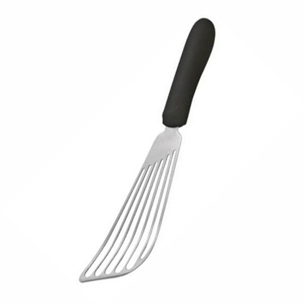 Winco Stainless-Steel Fish Turner, 6-3/4in, White Handle MPN:TKP-60
