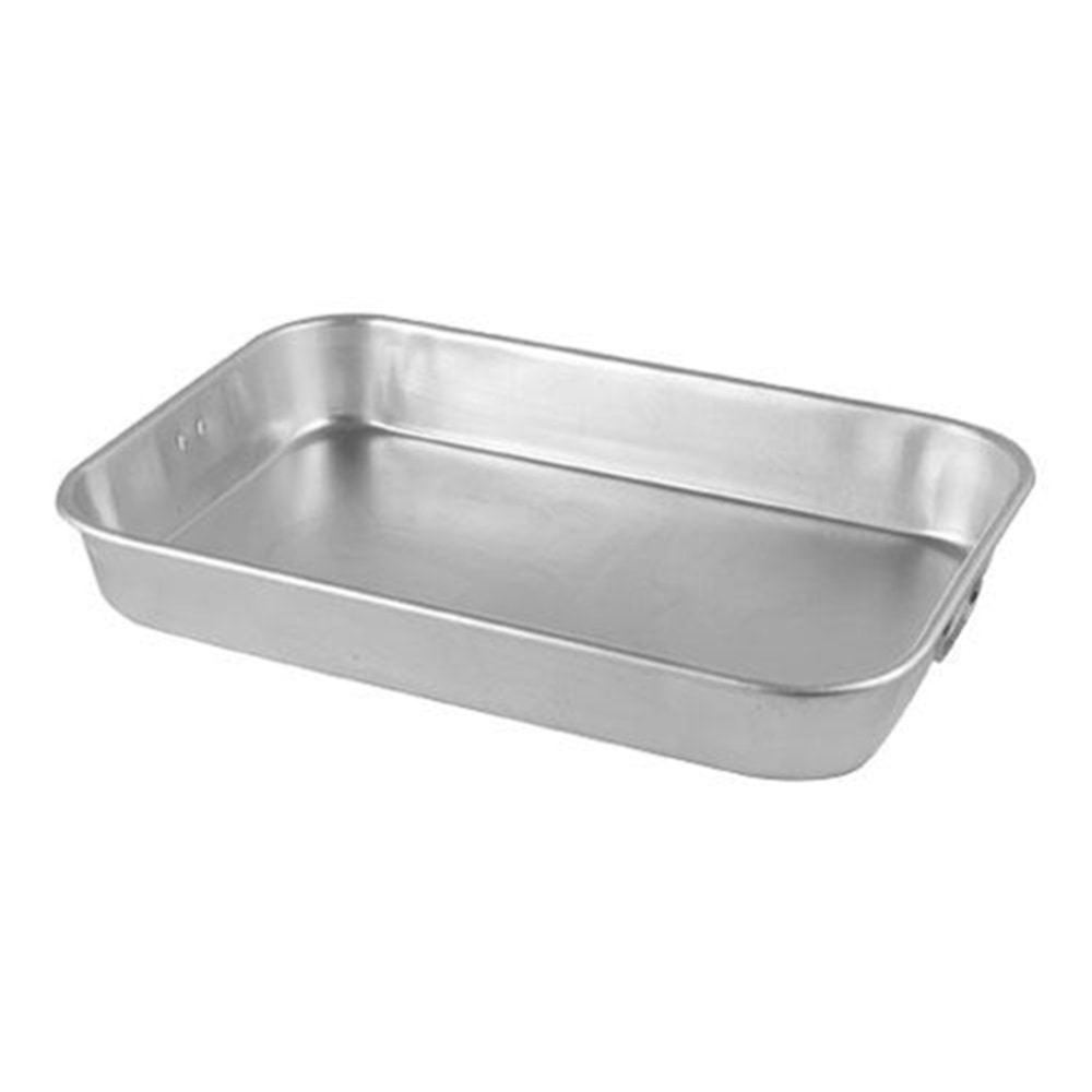 Johnson Rose Aluminum Roast Pan, 12in x 18in, Silver MPN:61018