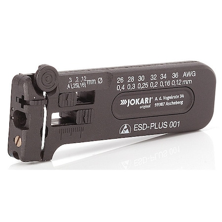 Stripping Tool, Esd Safe Micro, AWG 36-26 MPN:40027