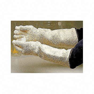 Heat Resist Gloves White Terry Cloth PR MPN:422-11-LS