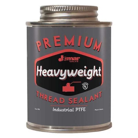 Pipe Thread Sealant 16 fl oz, Brush-Top Can, Heavyweight, White, Paste MPN:400-204