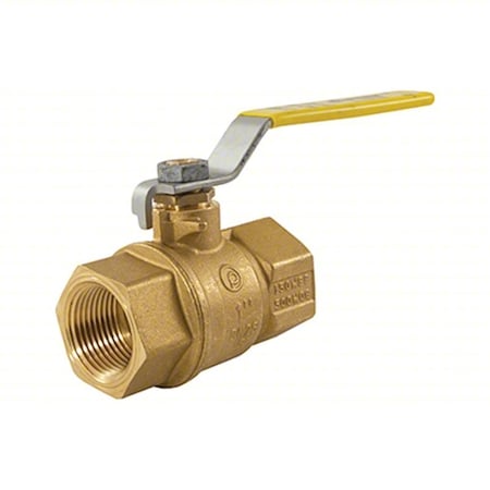 2 Piece, Full Port, Brass Ball Valve MPN:100-706