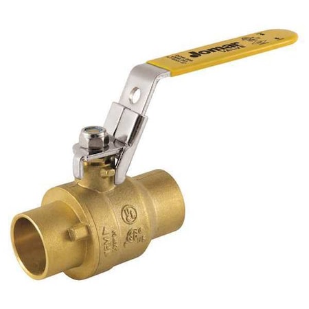 Brass Ball Valve, CXC, 11/2