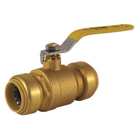 LF Brass Ball Valve, Pushfit Ends, 1