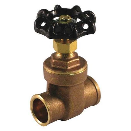 Brass Gate Valve, CXC, 11/2