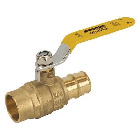 LF Brass Cold Exp PEXxSWT Valve, 3/4