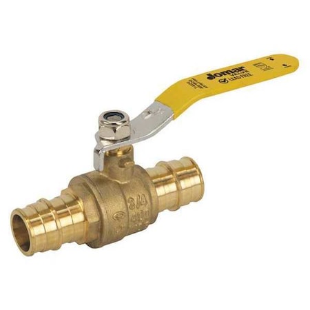 LF Brass Cold Exp PEX Ball Valve, 11/4