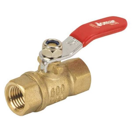 Brass Mini Valve, FIPxFIP, 1/4