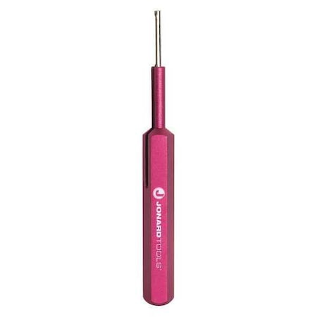 Insertion Tool, Size 20, 5-1/4 In, Red MPN:A-4598