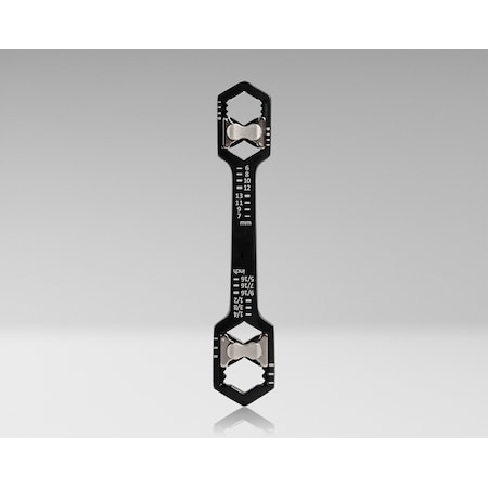 Adjustable Hex Wrench, 6 - 13 mm & 1/4 in. - 9/16 in. MPN:AHW-600