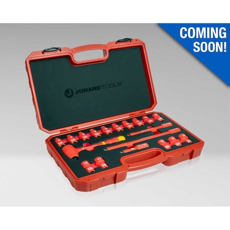 Insulated 19 Piece Metric Socket Set MPN:INSS-19M