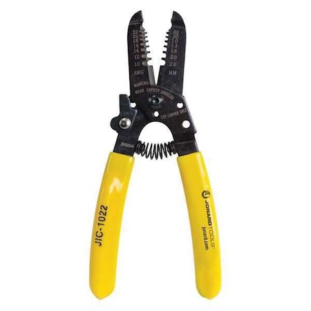 6 3/4 in Wire Stripper/Cutter 10 to 22 AWG MPN:JIC-1022