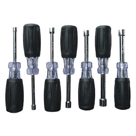 Nut Driver Set, SAE, Hollow, 7 pcs. MPN:ND-631