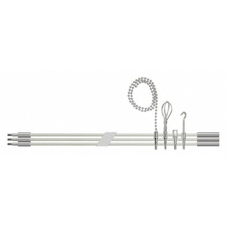 Glow Rod Kit, Fiberglass, 15 ft. L MPN:RDG-15