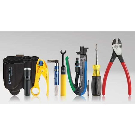 Hand Tool Kit, 8 Pieces, Uninsulated MPN:TK-87