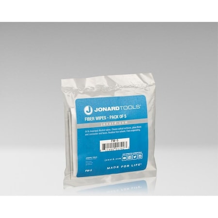 Fiber Wipes, PK5 MPN:FW-5