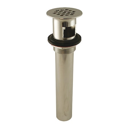 Drain: Brass; Tailpiece: Stainless Steel, Grid Drain, Lavatory Grid Drain MPN:D70100