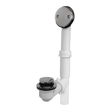 IPS Tubular Toe Touch Bath Waste Kits, 1-1/2