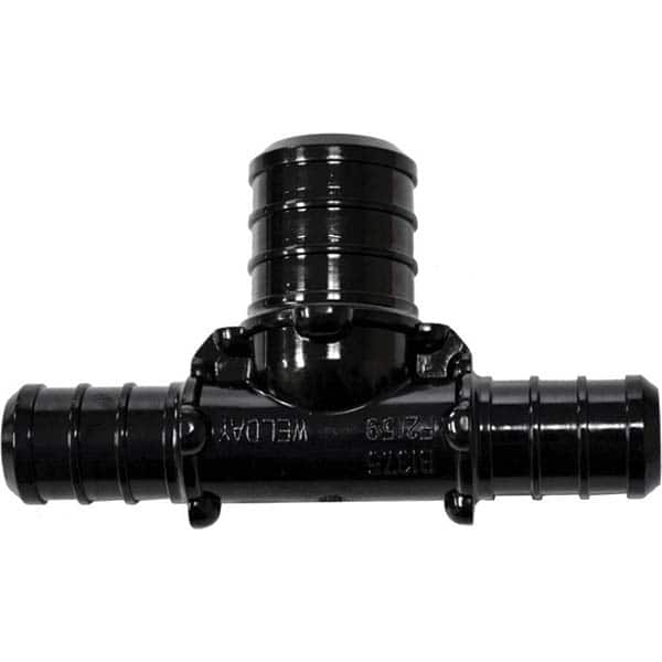 Plastic Pipe Fittings, Fitting Type: Reducer , Fitting Size: 1 x 1 x 1/2 in , End Connection: Pex , Color: Black  MPN:C76770