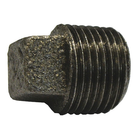 Square Head Plug Black Square Head Plug, 1/2