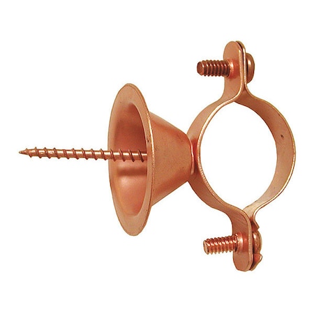 Pipe Hanger, Copper Clad Steel, 1/2