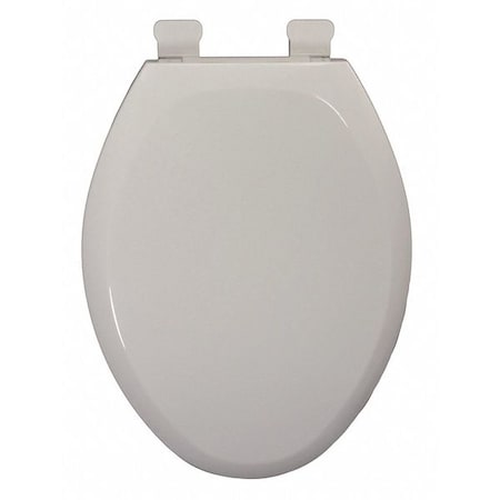 Toilet Seat With Cover, EZ Close Damper System, Elongated, Cotton White MPN:C2200S04