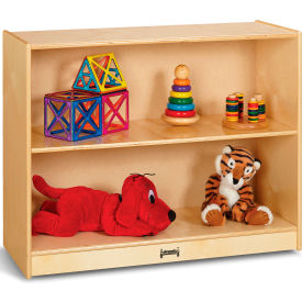 Jonti-Craft® Straight 2-Shelf Mobile Storage Unit - 36