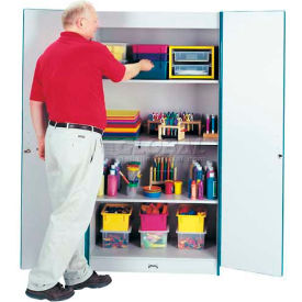 Jonti-Craft® RAINBOW ACCENTS®Deluxe Classroom Closet Cabinet - Navyjnc 5950JC112