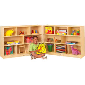Jonti-Craft® 10 Tray Super-Sized Mobile Fold-N-Lock w/o Tray 96