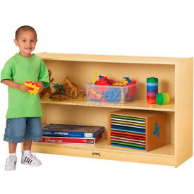 Jonti-Craft® Low Straight-Shelf Mobile Unit 48