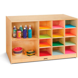 Jonti-Craft® Mobile Storage Island Twin w/o Tray 48