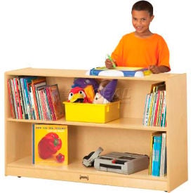Jonti-Craft® Low Adjustable Mobile Bookcase 48