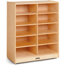 Jonti-Craft® 10 Tub Mobile Cubbie Without Tubs 28-1/2