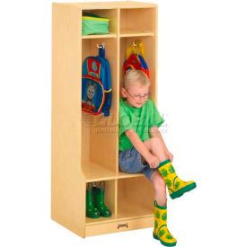 Jonti-Craft® Kid Seat Coat Locker 2 Wide 20