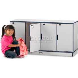 Jonti-Craft® Lockable Locker Single Stack 4 Wide 48