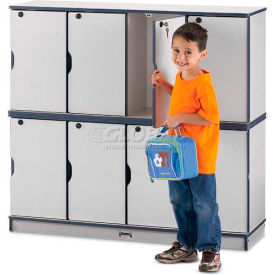 Jonti-Craft® Lockable Locker Double Stack 4 Wide 48