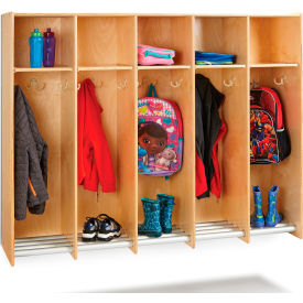 Jonti-Craft® 5-Section Wood Hanging Locker 60-1/2