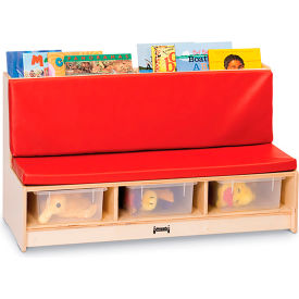 Jonti-Craft® Literacy Couch - Red 37480JC