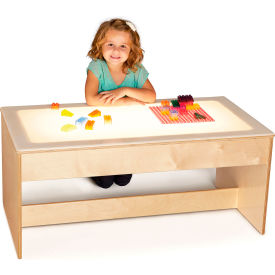 Jonti-Craft® Large Sensory Light Table - Wooden Base 5853JC