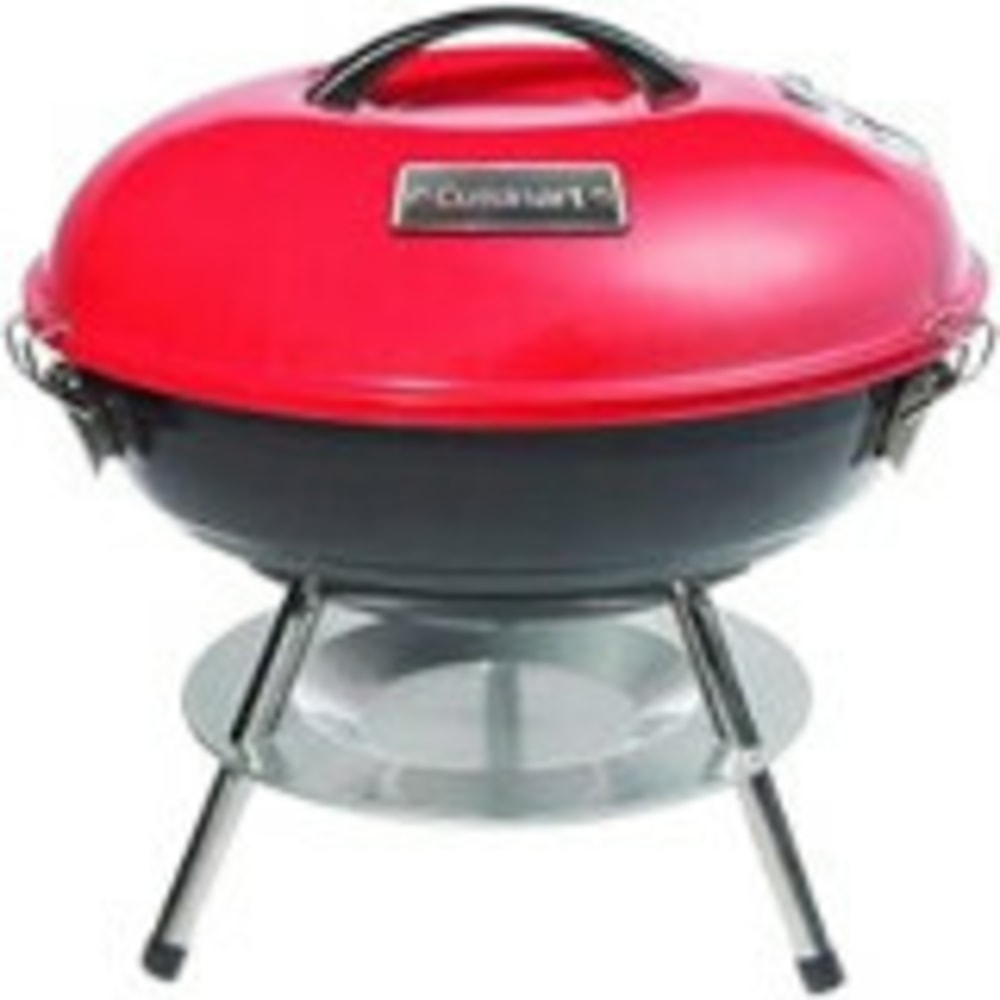 Cuisinart CCG-190RB Charcoal Grill - 1 Sq. ft. Cooking Area - Portable - Red MPN:CCG-190RB