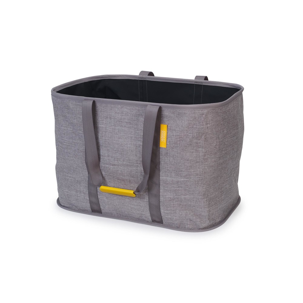 Joseph Joseph Hold All Collapsible Laundry Bag, 13-13/16in x 20-1/2in, Gray MPN:50039