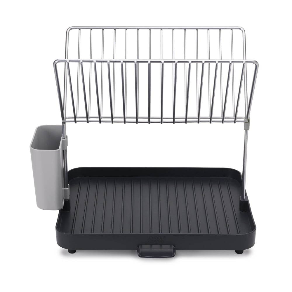 Joseph Joseph Y-Rack 2-Tier Dish Rack, 14inH x 12inW x 11-1/8inD, Gray MPN:85084