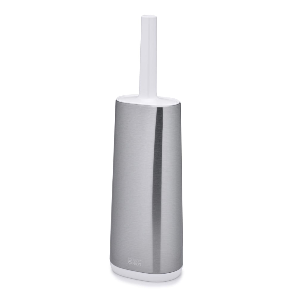 Joseph Joseph Toilet Brush With Holder, 17in, Silver MPN:70517