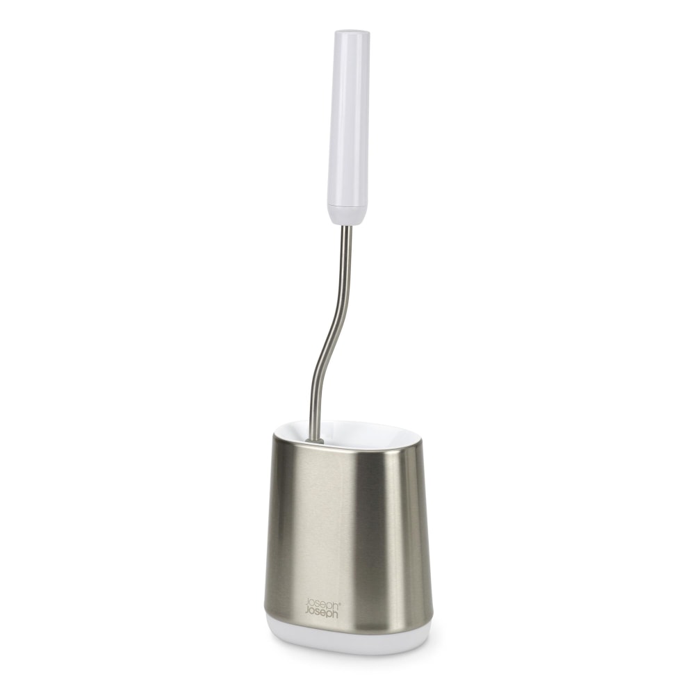 Joseph Joseph Flex Toilet Brush, 16-3/4in, Silver MPN:70561