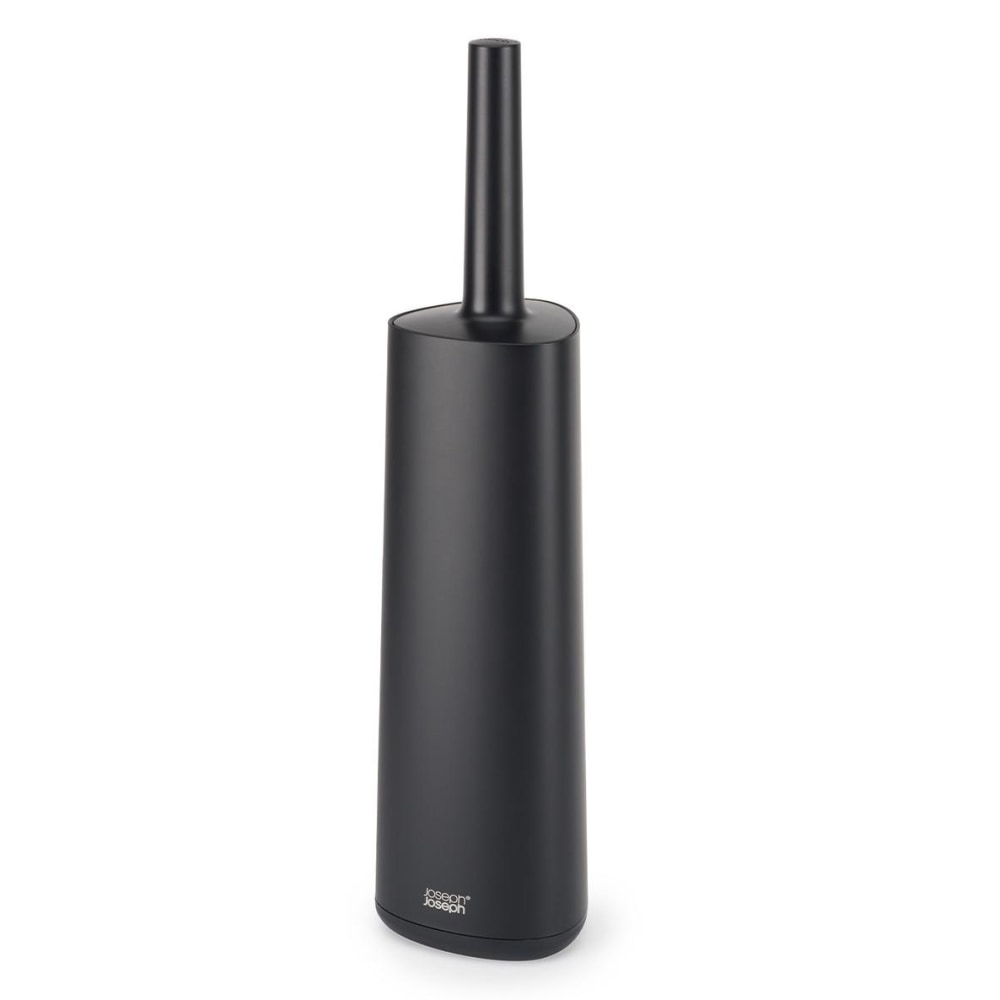 Joseph Joseph Flex 360 Toilet Brush And Holder, 17-1/4in, Black MPN:70597