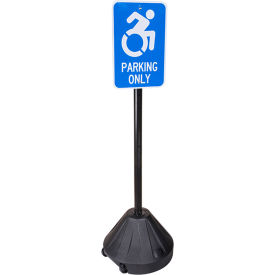 Magic Master® Split Portable Pole Black Base With 60