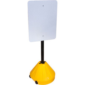 Magic Master® Split Portable Pole Yellow Base With 48
