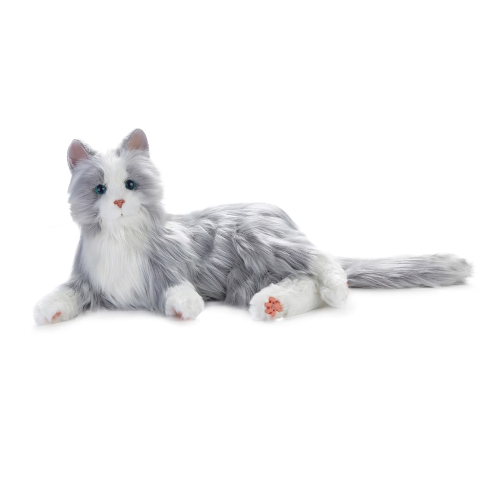 Joy For All Companion Pet Cat Interactive Toy, 9-1/2in, Gray/White MPN:A75945L00