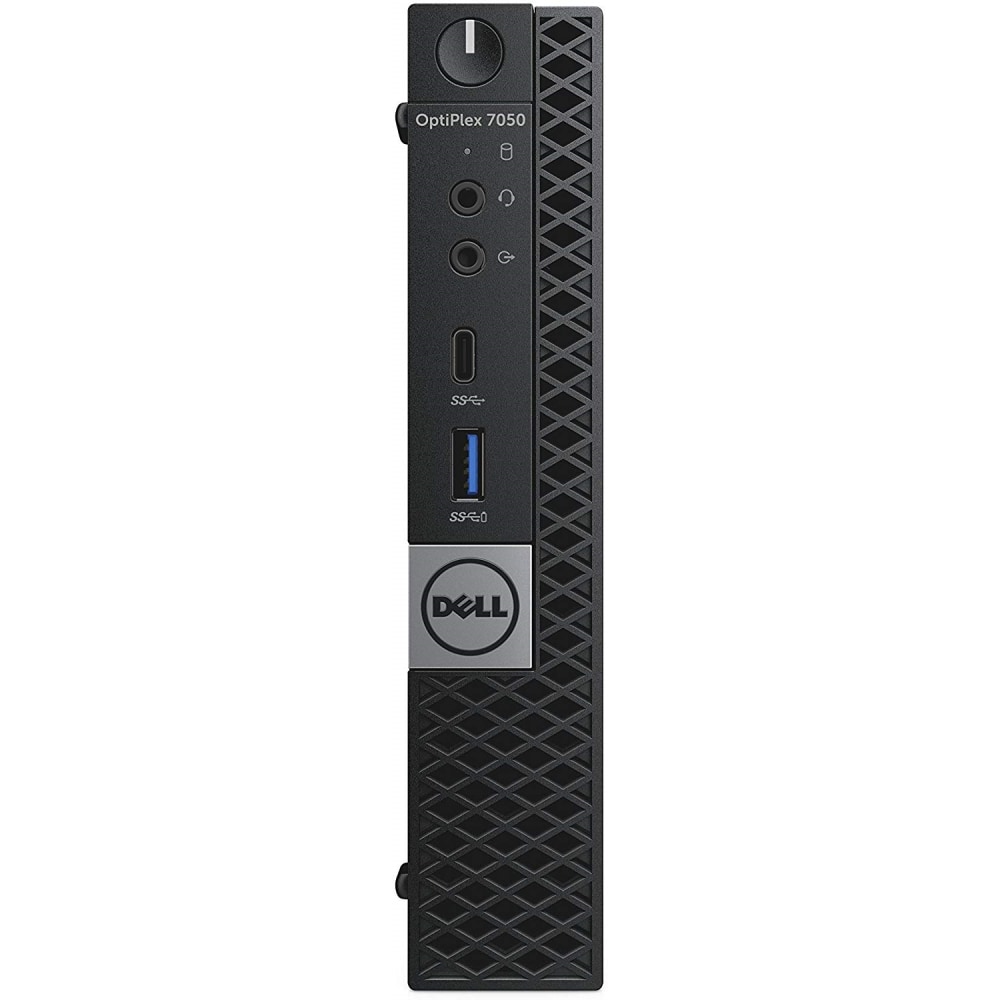 Dell Optiplex 7050-MICRO Refurbished Desktop PC, Intel Core i5, 8GB Memory, 256GB Solid State Drive, Windows 10 Pro MPN:J1-7050MM01