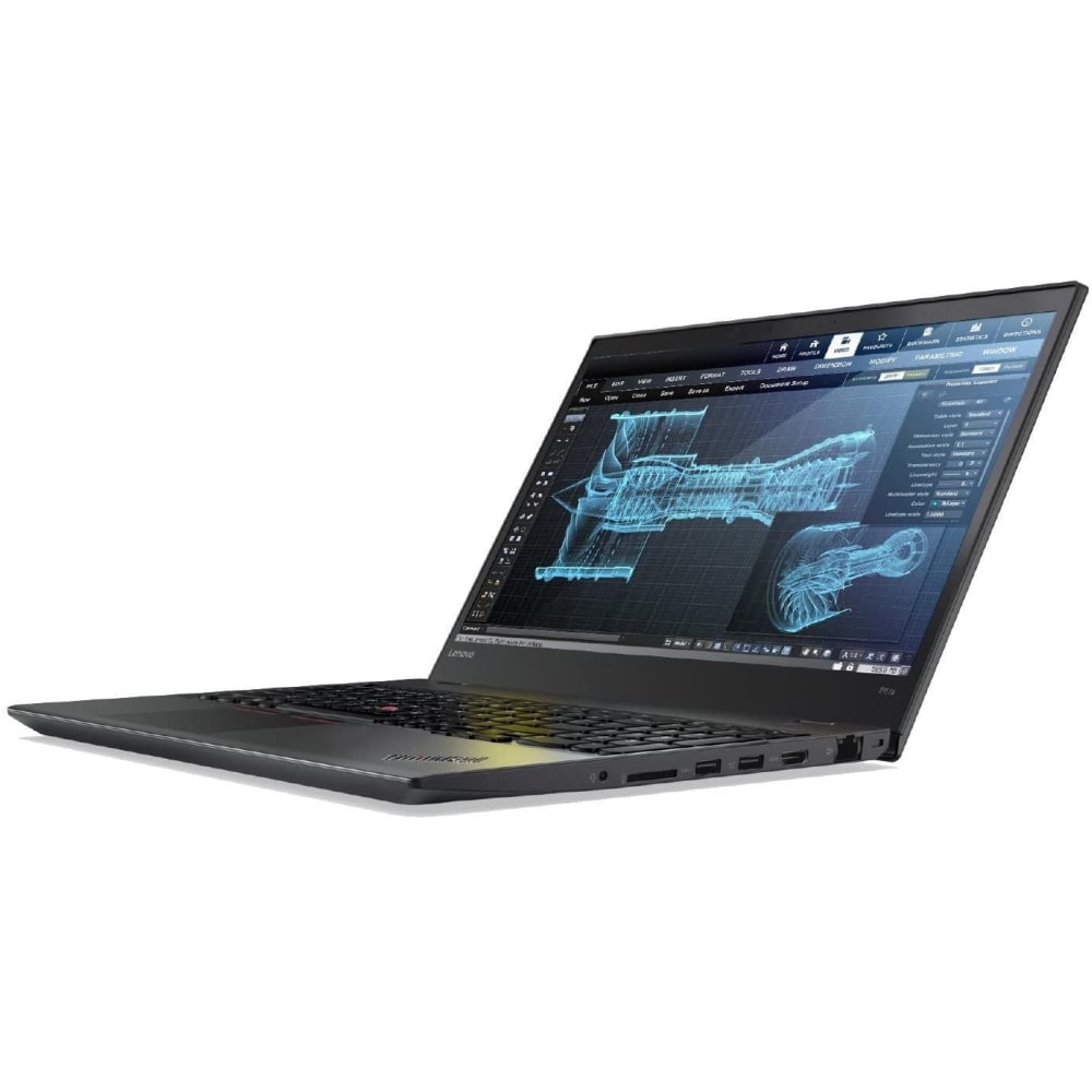Lenovo ThinkPad P51s Refurbished Laptop, 15.6in Screen, Intel Core i7, 16GB Memory, 512GB Solid State Drive, Windows 10 Pro MPN:OD5-1665